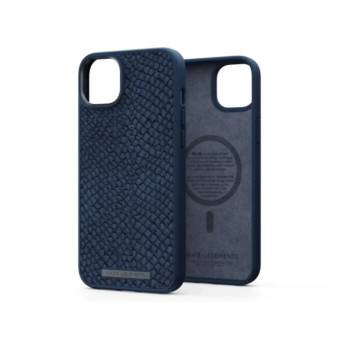 Φωτογραφία προϊόντος: GR Njord Salmon Leather MagSafe Blue For iPhone 14 Plus έως 12 άτοκες δόσεις ή 24 δόσεις