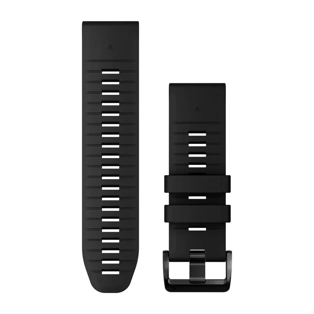 Φωτογραφία προϊόντος: GR Garmin Quickfit 26 Silicone Band Black έως 12 άτοκες δόσεις ή 24 δόσεις