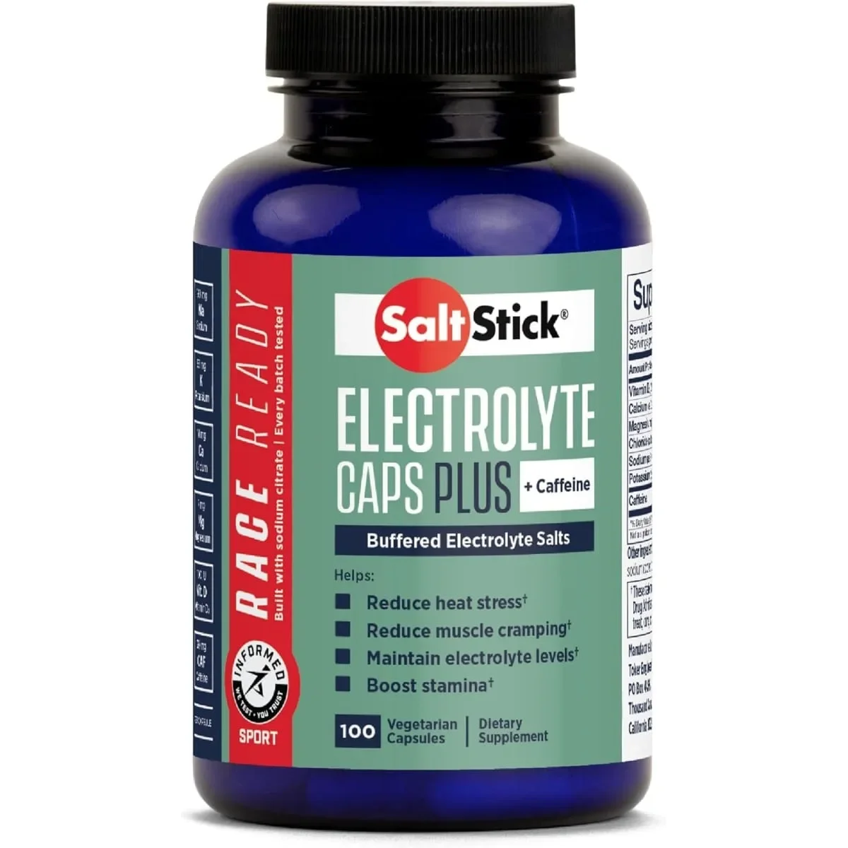Φωτογραφία προϊόντος: GR Saltstick Electrolyte Caps Plus 100 Capsules έως 12 άτοκες δόσεις ή 24 δόσεις