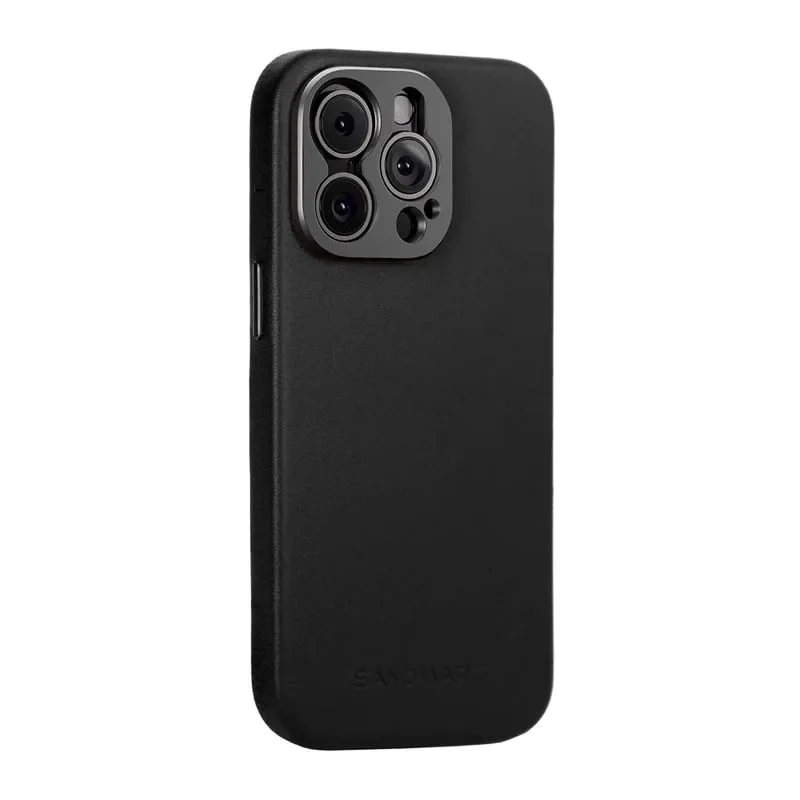 Φωτογραφία προϊόντος: GR Sandmarc Pro Leather Case for iPhone 15 Pro Max Black έως 12 άτοκες δόσεις ή 24 δόσεις