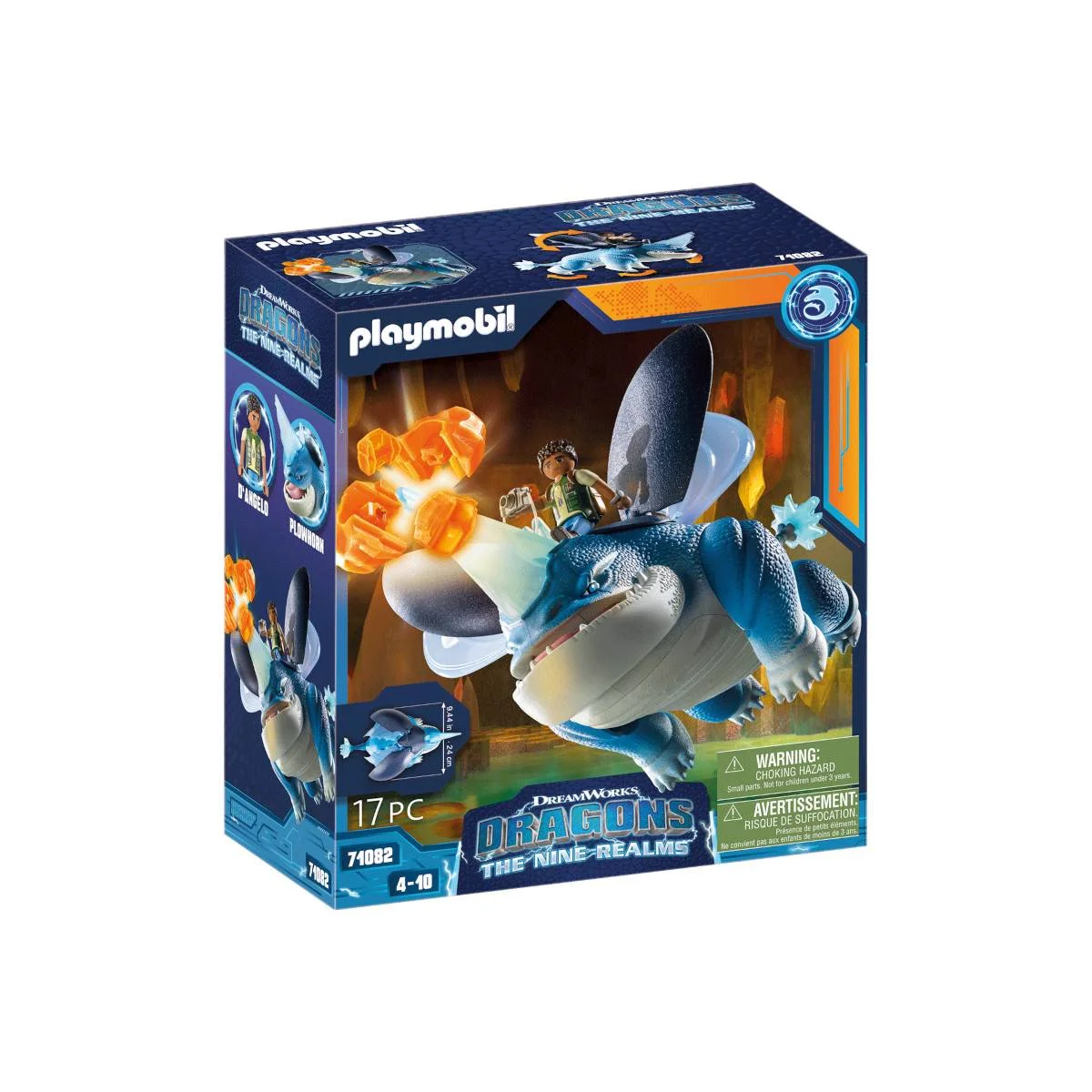Φωτογραφία προϊόντος: Playmobil 71082 Dragons: The Nine Realms - Plowhorn και D Angelo