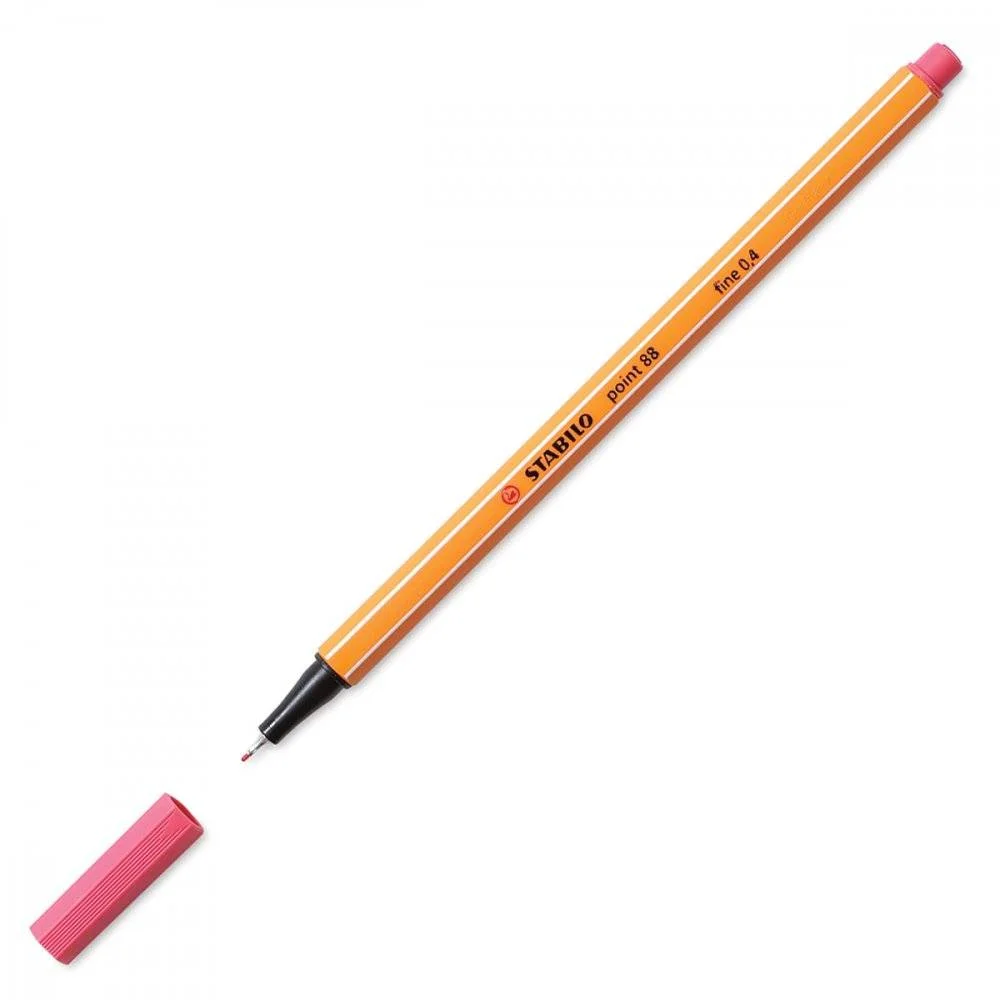 Φωτογραφία προϊόντος: ΜΑΡΚΑΔΟΡΟΣ STABILO 88/49 STRAWBERRY RED 0.4mm