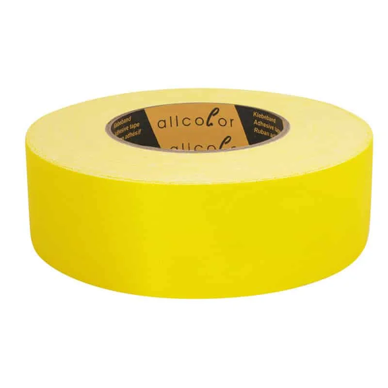 Φωτογραφία προϊόντος: ALLCOLOR GAFFER-TAPE Gaffer-Tape Expert Line matt - 48mm x 50m yellow