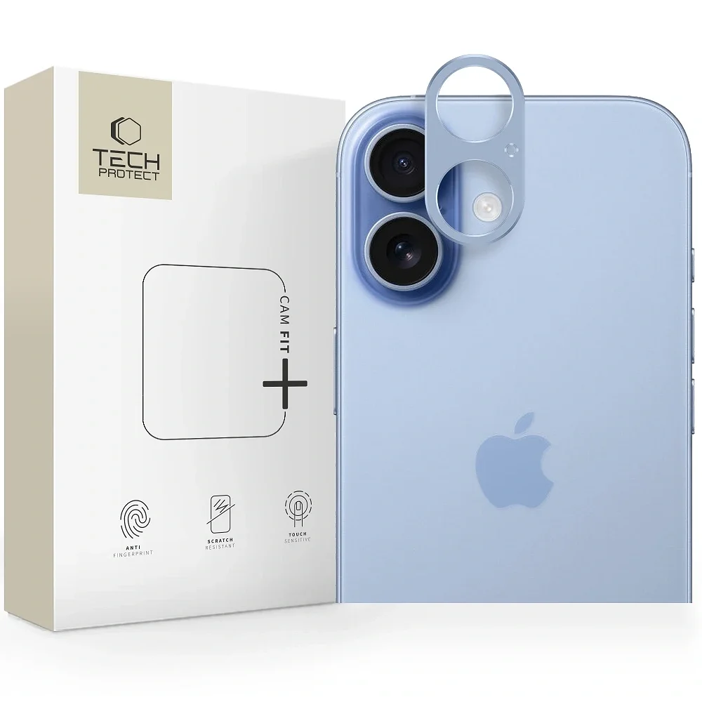 Φωτογραφία προϊόντος: Tech-Protect Camera Cover Camalloy Fit+ iPhone 17 Mist Blue