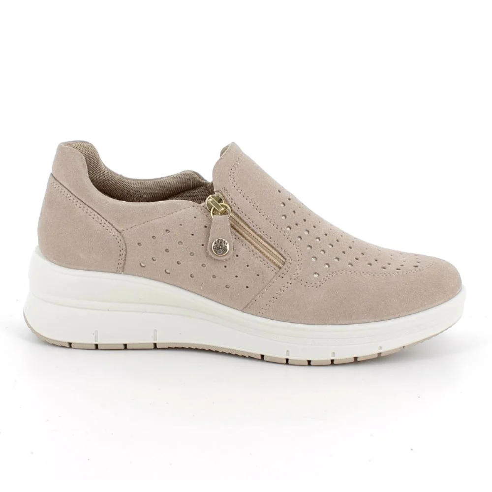 Φωτογραφία προϊόντος: Imac Sneakers Γυναικείο δέρμα Nubuck Μπεζ IMA/105620 VISONE