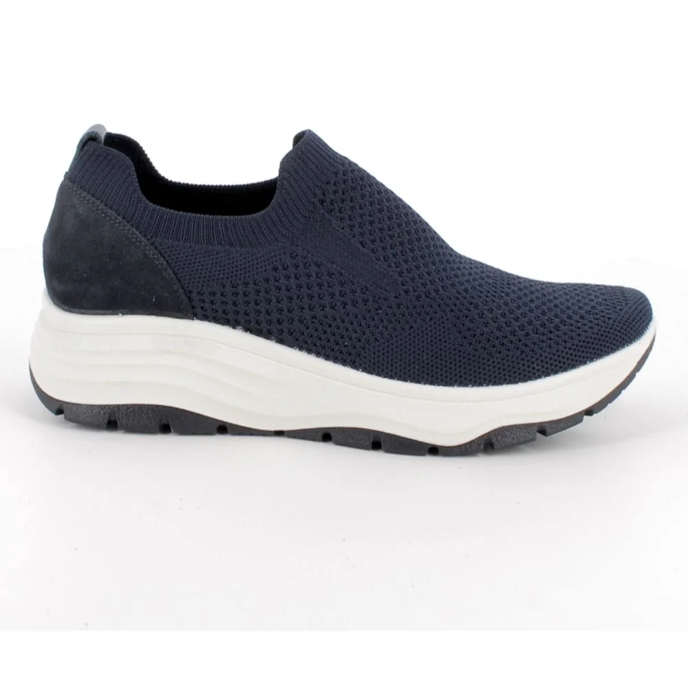 Φωτογραφία προϊόντος: Imac Sneakers Γυναικείο δέρμα/ύφασμα Μπλέ IMA/106460 BLUE