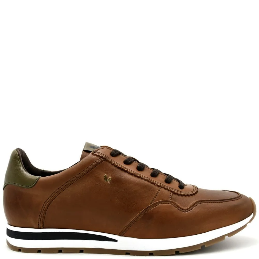 Φωτογραφία προϊόντος: Sneakers Ανδρικά Martinelli 1566-2596C Edward σε δέρμα καφέ
