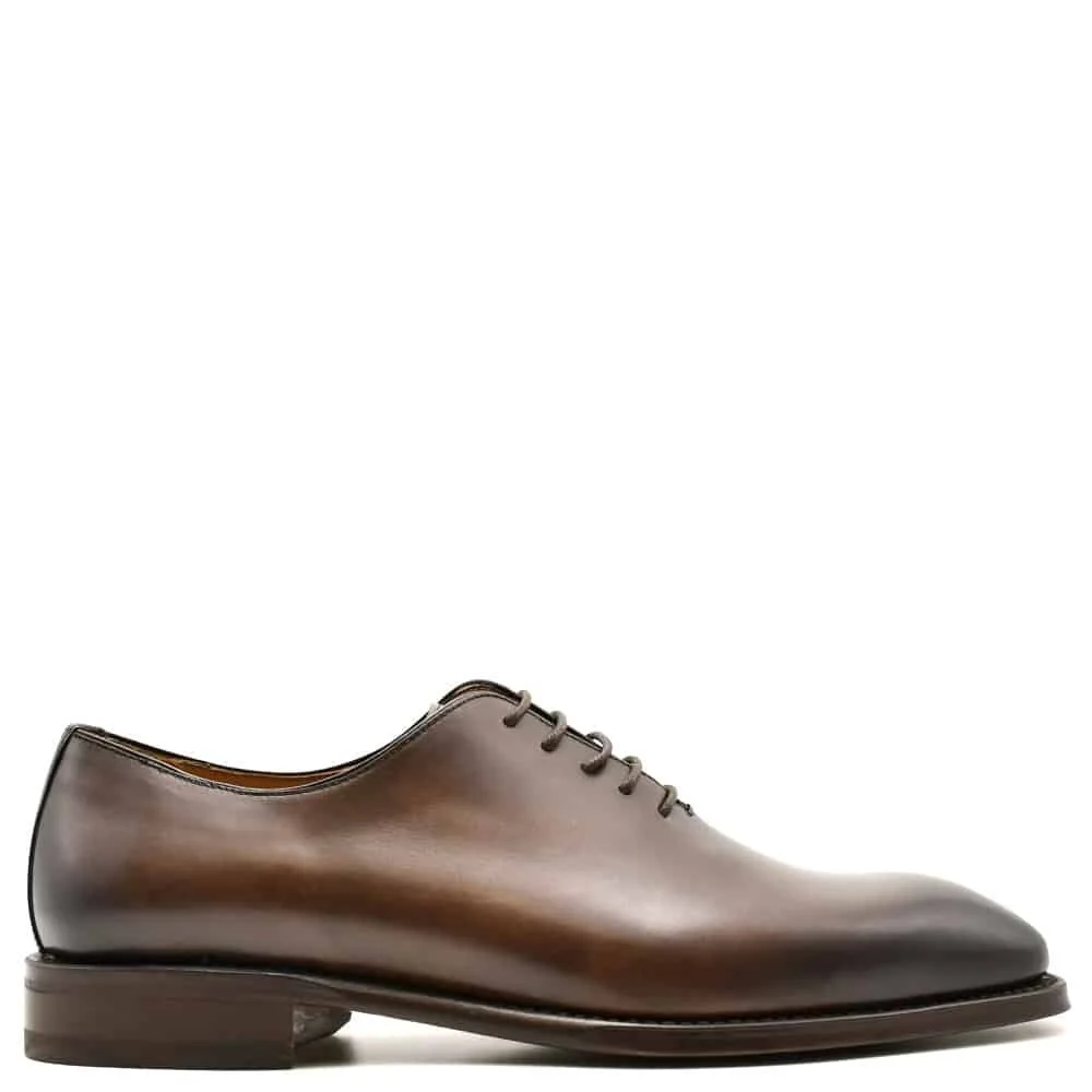 Φωτογραφία προϊόντος: BERWICK 1707 Oxfords παπούτσια Ανδρικά Berwick 5216-TESTA σε λείο δέρμα καφέ σκούρο