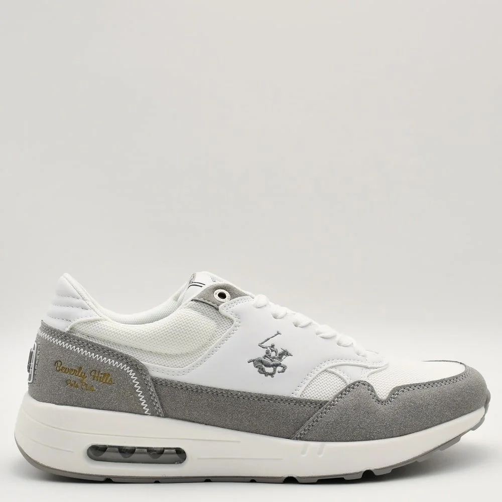 Φωτογραφία προϊόντος: Sneakers Ανδρικά Beverly Hills Polo Club BHW517001-0480 Team Mix σε λευκό και γκρι χρώμα