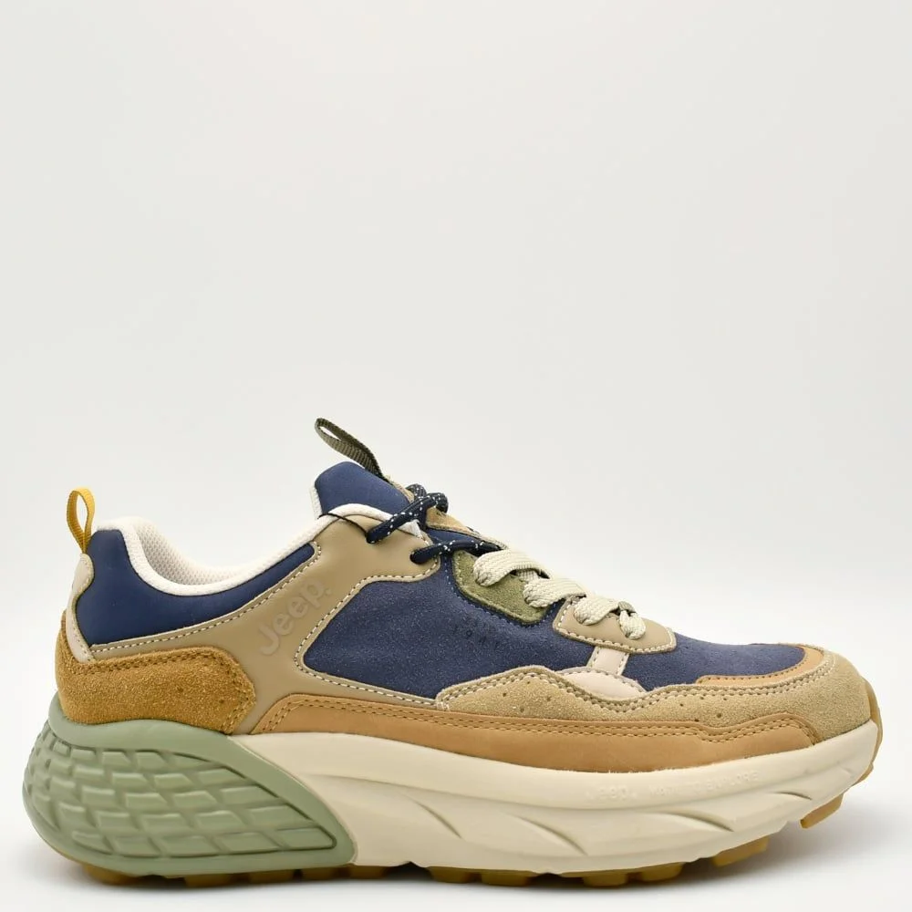 Φωτογραφία προϊόντος: Sneakers Ανδρικά Jeep JM51090A-100 Groove σε χρώμα multicolor