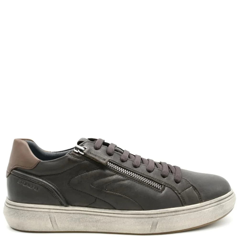 Φωτογραφία προϊόντος: Sneakers Ανδρικά Stonefly 219827 410 Rapid 18 σε δέρμα καφέ σκούρο