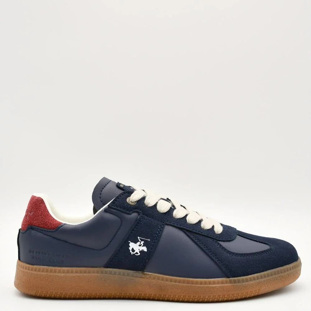 Φωτογραφία προϊόντος: Sneakers Ανδρικά Beverly Hills Polo Club BHM515200-1108 Oxford Mix σε μπλε χρώμα