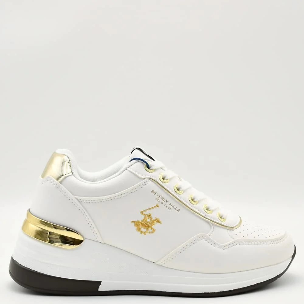 Φωτογραφία προϊόντος: Sneakers Γυναικεία Beverly Hills Polo Club BHW517200-0070 Britny Ltx σε λευκό χρώμα