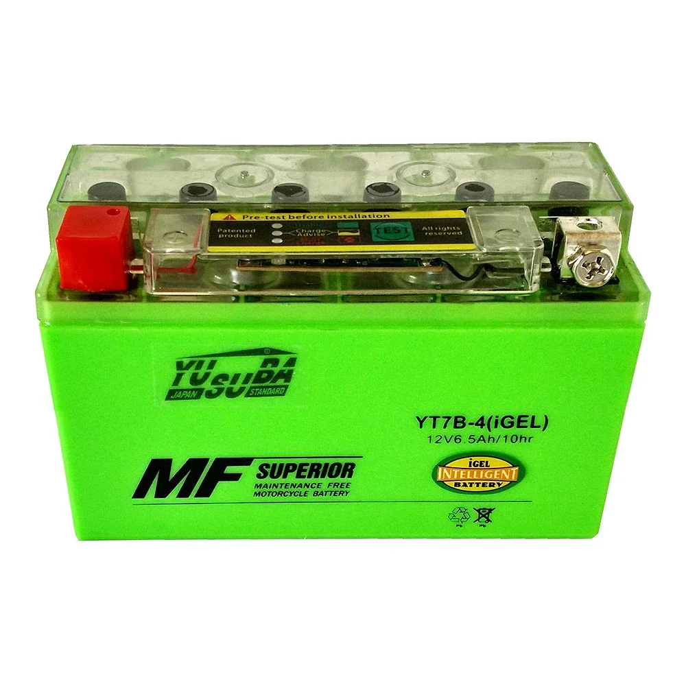 Φωτογραφία προϊόντος: Μπαταρία YUSUBA GEL 12V 6,5AH YT7B-BS