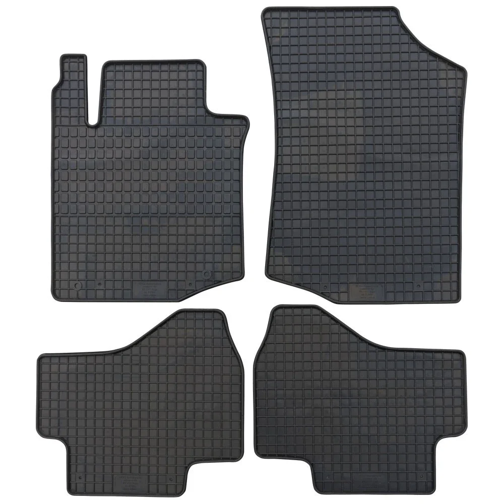 Φωτογραφία προϊόντος: Peugeot 107 / Toyota Aygo / Citroen C1 (2005-2014) λαστιχένια μαύρα πατάκια Petex - 4τμχ