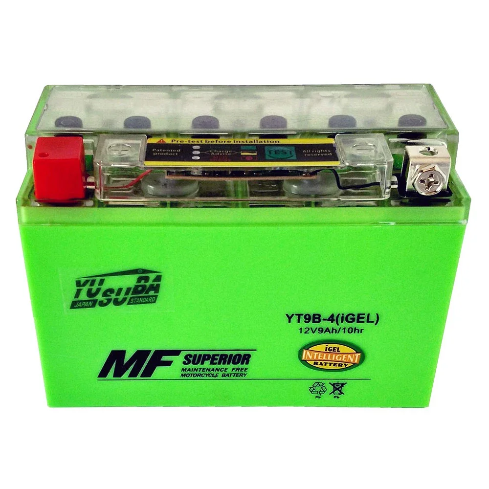 Φωτογραφία προϊόντος: Μπαταρία YUSUBA GEL 12V 9AH YT9B-BS