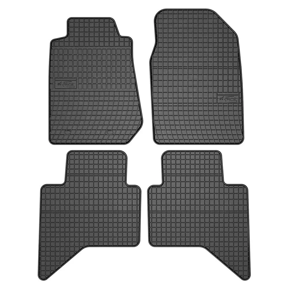 Φωτογραφία προϊόντος: Isuzu D-Max (2011-2019) λαστιχένια μαύρα πατάκια Frogum El Toro - 4τμχ