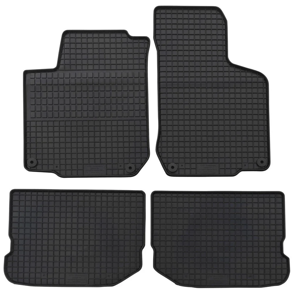 Φωτογραφία προϊόντος: VW Golf 4 (1998-2003) / Bora (1998-2005) / Beetle (1998-2011) λαστιχένια μαύρα πατάκια Petex - 4τμχ