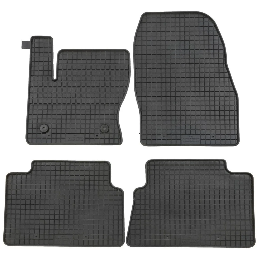 Φωτογραφία προϊόντος: Ford Kuga (2013-2015) λαστιχένια μαύρα πατάκια Petex - 4τμχ