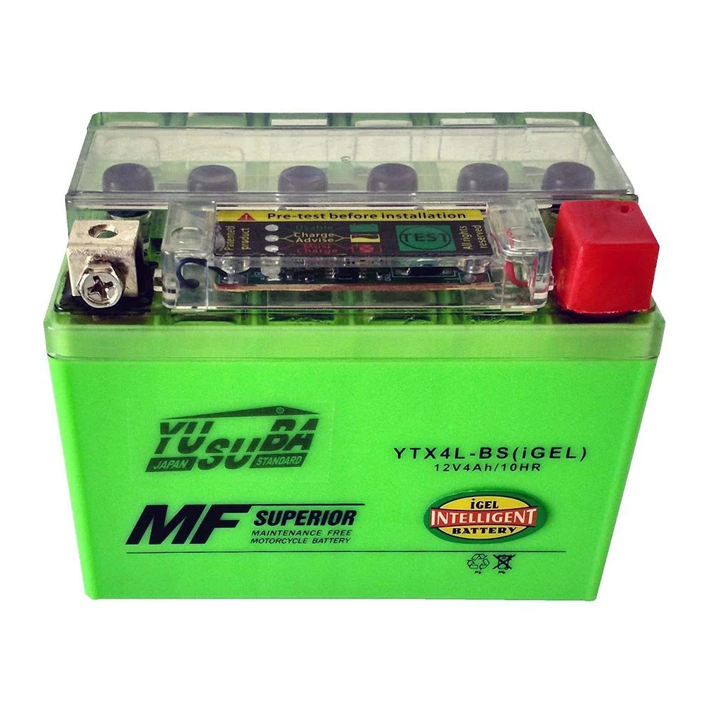 Φωτογραφία προϊόντος: Μπαταρία YUSUBA GEL 12V 4AH YTX4L-BS