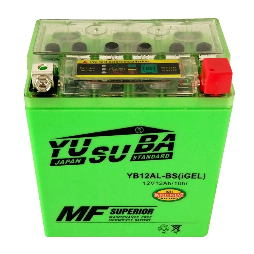 Φωτογραφία προϊόντος: Μπαταρία YUSUBA GEL 12V 12AH YB12AL-BS