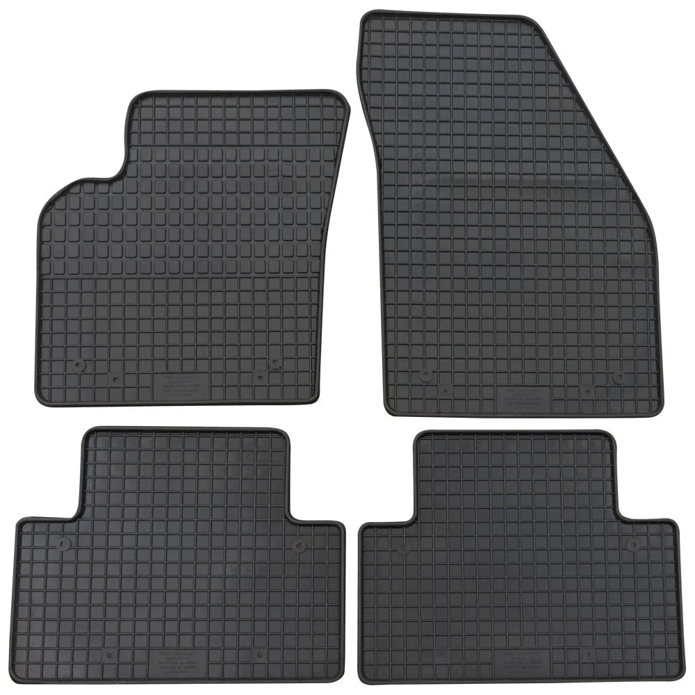 Φωτογραφία προϊόντος: Volvo S40 / V50 (2004-2012) / C30 (2006-2012) λαστιχένια μαύρα πατάκια Petex - 4τμχ