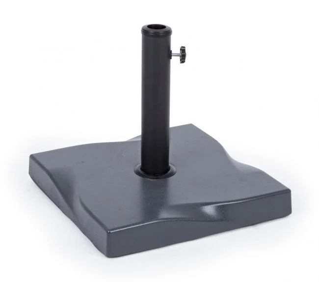 Φωτογραφία προϊόντος: Βάση Ομπρέλας "SALONICCO" Dark Grey 25kg 44.5x44.5bx37.5cm (Bizzotto) (BZ-0795275)