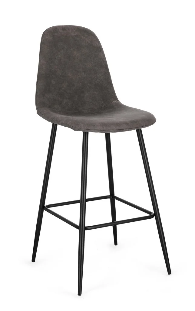 Φωτογραφία προϊόντος: Σκαμπό Bar "New Irelia" Γκρί 44x53x112/75cm (Bizzotto) (BZ-0734248)