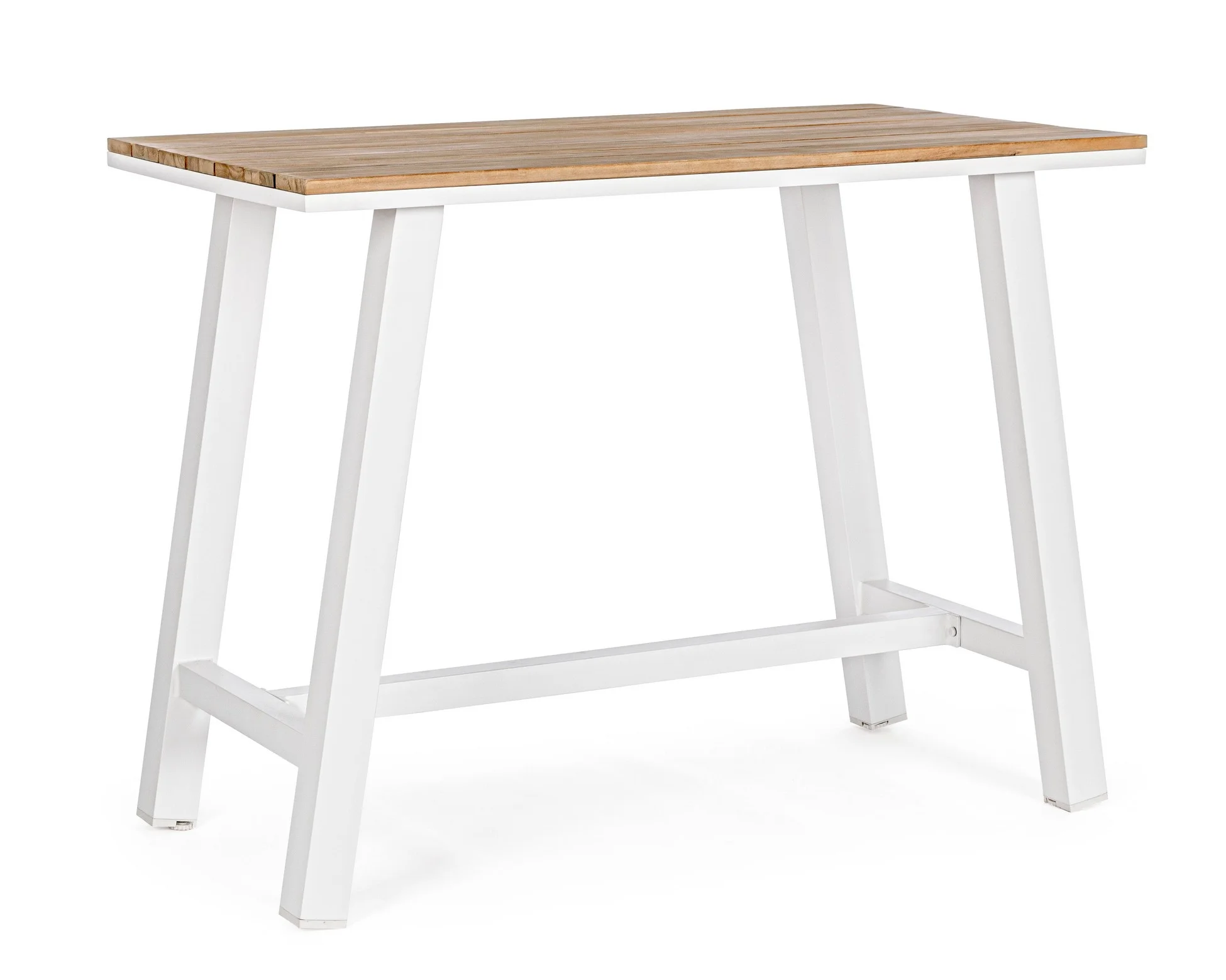 Φωτογραφία προϊόντος: Bar Αλουμινίου wood Effect Belmar White 131X73cm (Bizzotto) (BZ-0663205)