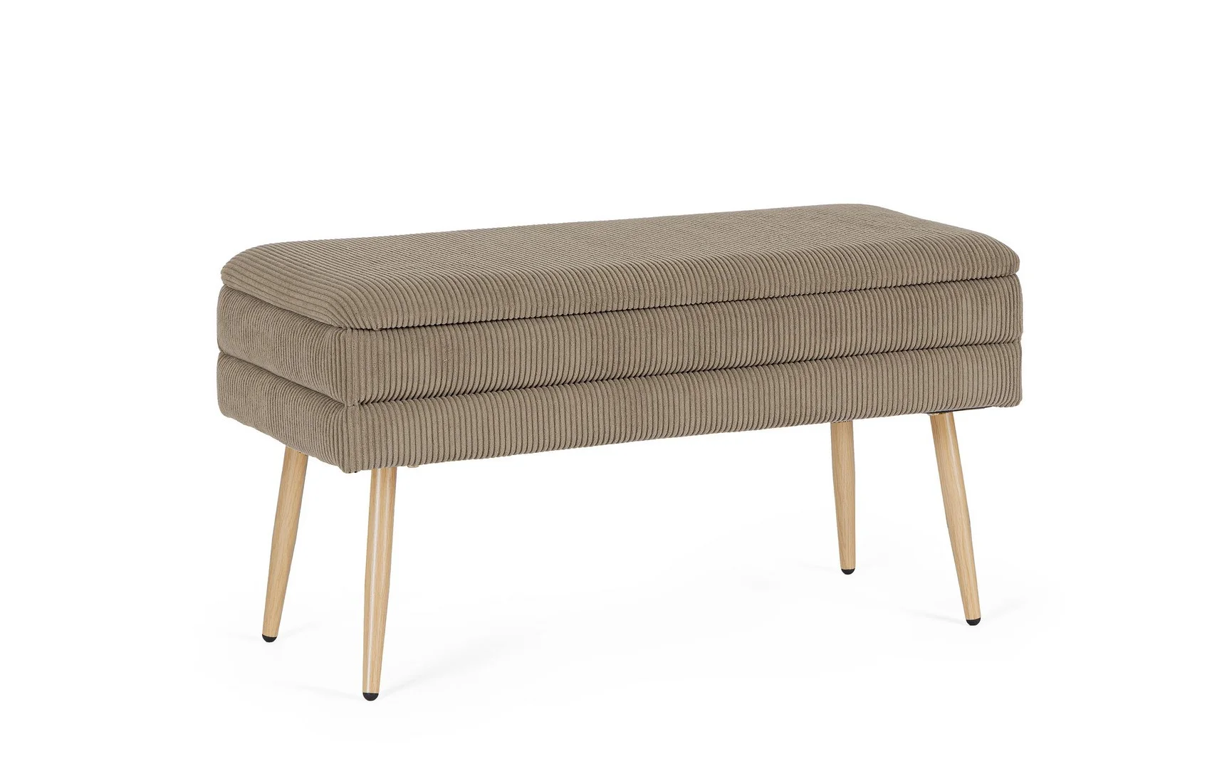 Φωτογραφία προϊόντος: Ταμπουρέ "Olga" Taupe Storage 37x79cm (Bizzotto) (BZ-0721881)