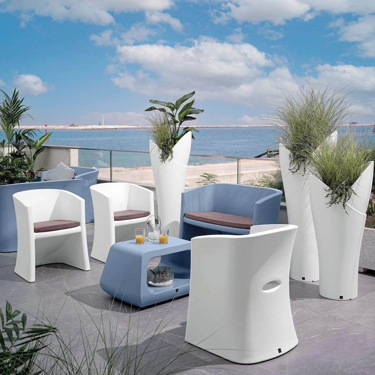 Φωτογραφία προϊόντος: Πολυθρόνα Lyxo Design "Breeze Armhair" 58x65x80cm (Lyxo Design) (LX-PL303-CM0065)