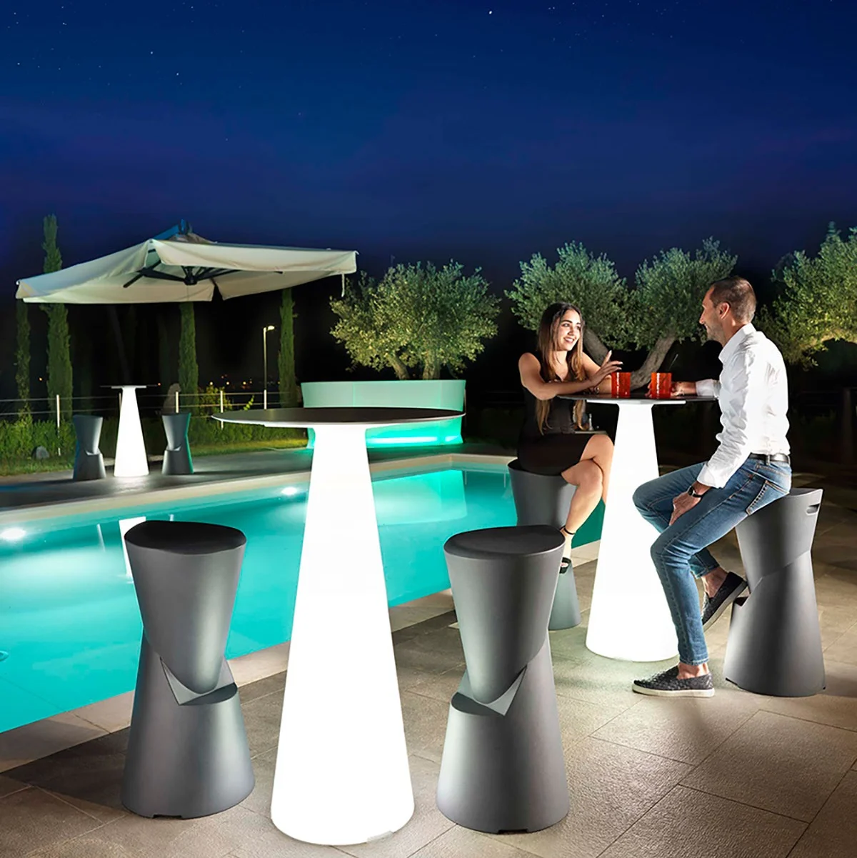 Φωτογραφία προϊόντος: Σκαμπό Bar Lyxo Design "Dot Stool" 35x38x75cm (Lyxo Design) (LX-SG301-H00075)