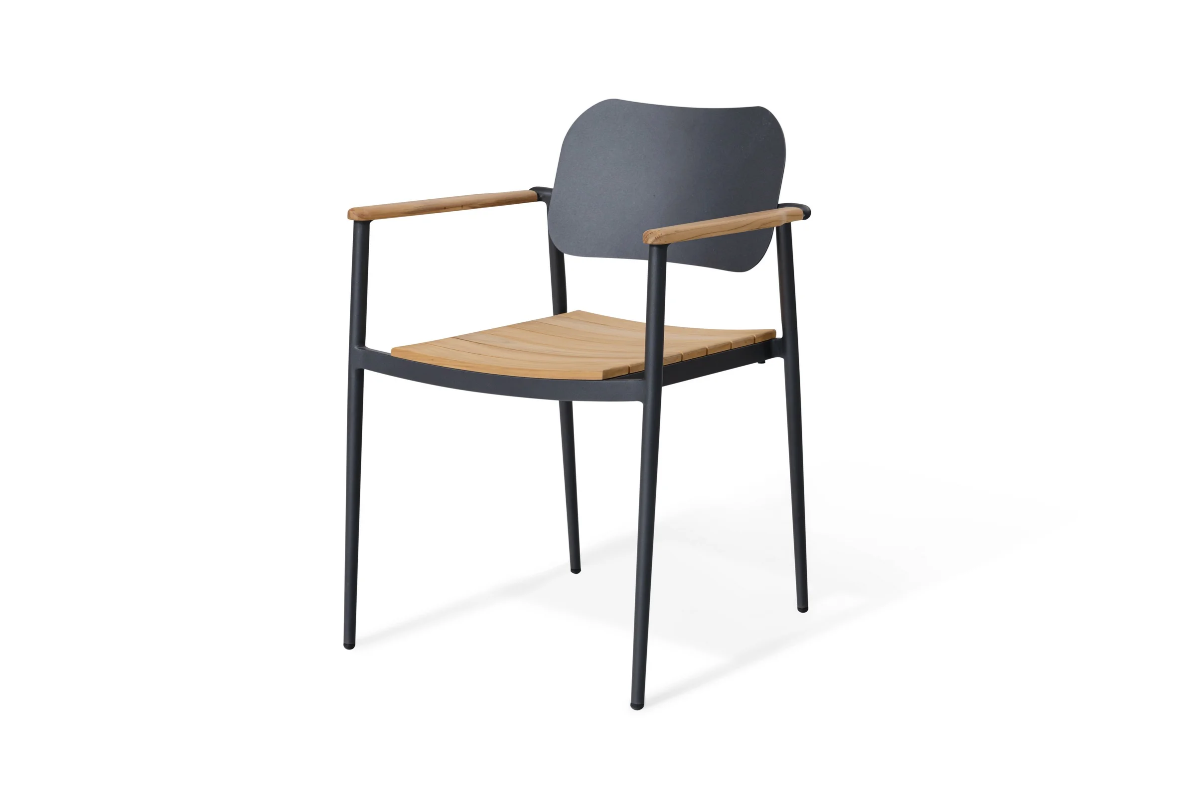 Φωτογραφία προϊόντος: Πολυθρόνα simpo Teak Alu Outdoor "Νοα" Dark Grey 55x55x78cm (Simpo) (SP-DQS025-DGR)