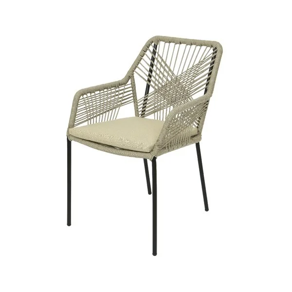 Φωτογραφία προϊόντος: Πολυθρόνα Dinning Rope Design Seville Beige (Kaemingk) (KM-840528)