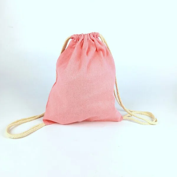 Φωτογραφία προϊόντος: ED Collection ΤΣΑΝΤΑ ΥΦΑΣΜΑΤΙΝΗ BACKPACK 24X30CM ΜΕ ΣΧΟΙΝΙ (ΡΟΖ)