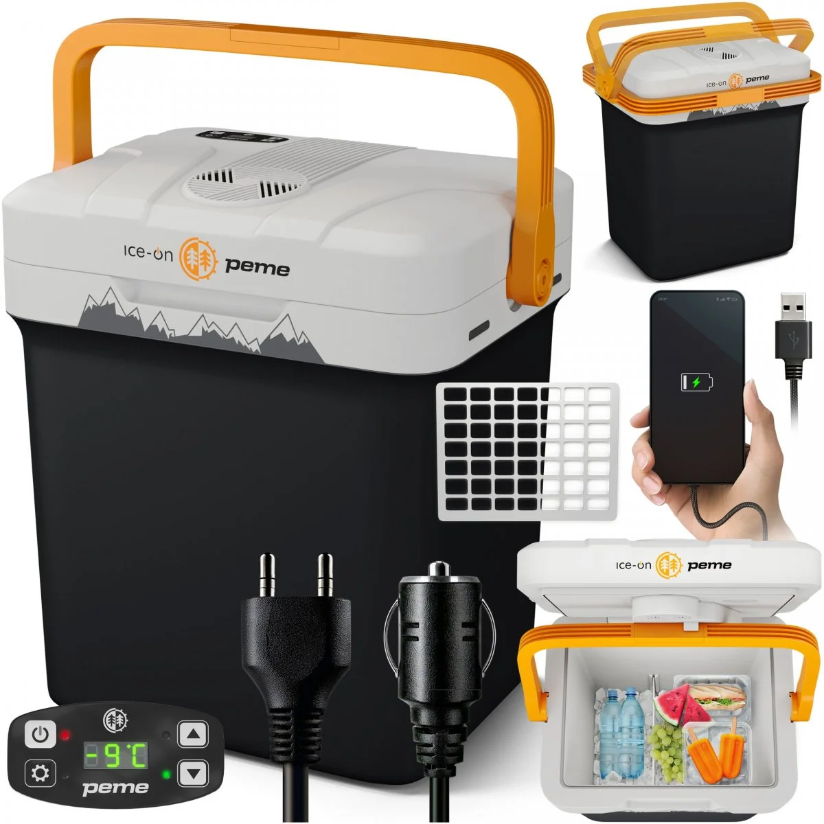 Φωτογραφία προϊόντος: Φορητό ψυγείο Peme Essential 27 Adventure Orange