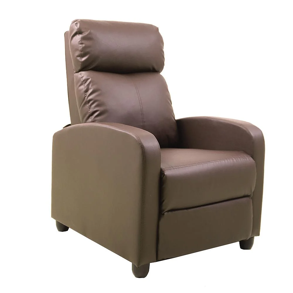 Φωτογραφία προϊόντος: Woodwell Πολυθρόνα Relax PORTER Καφέ PU 68x86x99cm