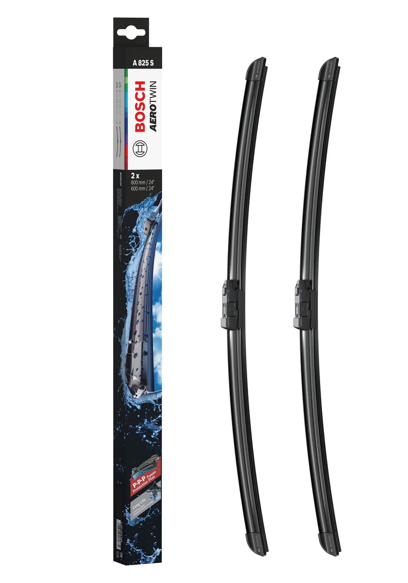 Φωτογραφία προϊόντος: Υαλοκαθαριστήρες Bosch AeroTwin 60cm / 60cm A825S