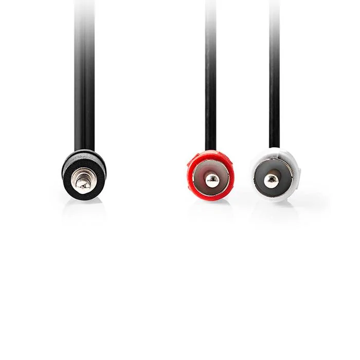 Φωτογραφία προϊόντος: NEDIS Καλώδιο 2x RCA αρσ. - 3.5mm Stereo αρσ, 10m.