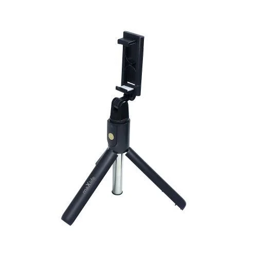 Φωτογραφία προϊόντος: Ασύρματο Selfie Stick & Τρίποδο Maxlife MXST-100 για Smartphones Πλάτους 64 έως 87mm Μαύρο N65910