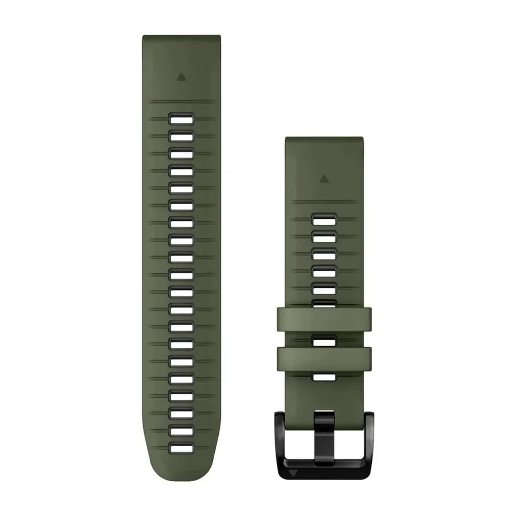 Φωτογραφία προϊόντος: Garmin Quickfit 22 Silicone Band Moss With Graphite έως 24 άτοκες δόσεις