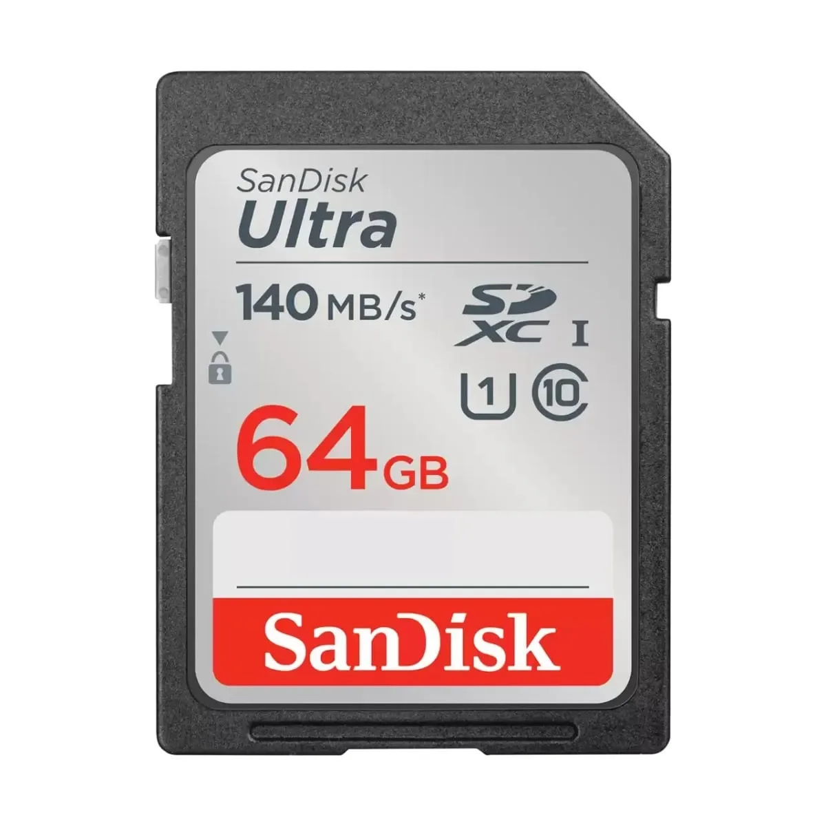 Φωτογραφία προϊόντος: GR Sandisk Ultra SDXC UHS-I 64gb up to 140mb/s έως 12 άτοκες δόσεις ή 24 δόσεις