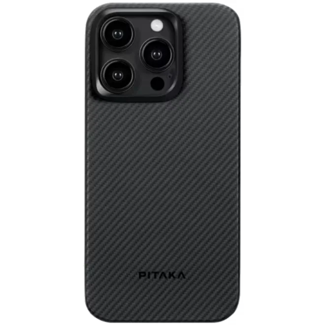 Φωτογραφία προϊόντος: Pitaka MagEZ 4 600D Black Grey Twill for iPhone 15 Pro έως 12 άτοκες δόσεις ή 24 δόσεις