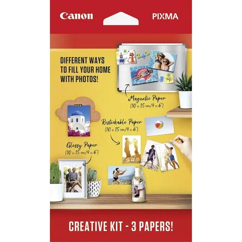 Φωτογραφία προϊόντος: GR Canon Creative Kit 3 Papers 60 Sheets έως 12 άτοκες δόσεις ή 24 δόσεις