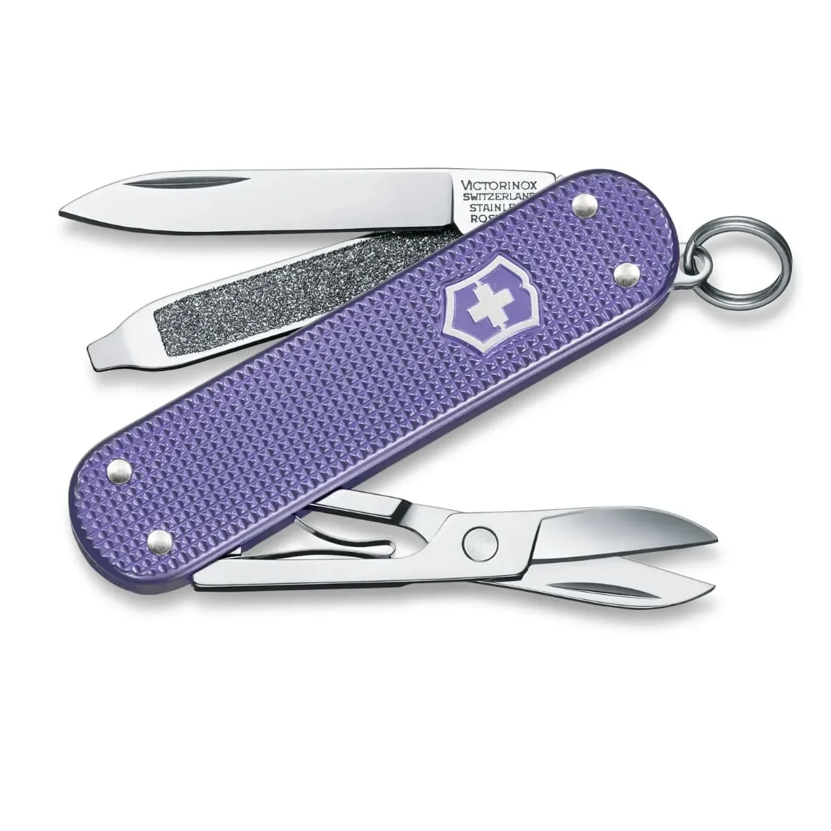 Φωτογραφία προϊόντος: GR Victorinox Classic SD Alox Electric Lavender έως 12 άτοκες δόσεις ή 24 δόσεις