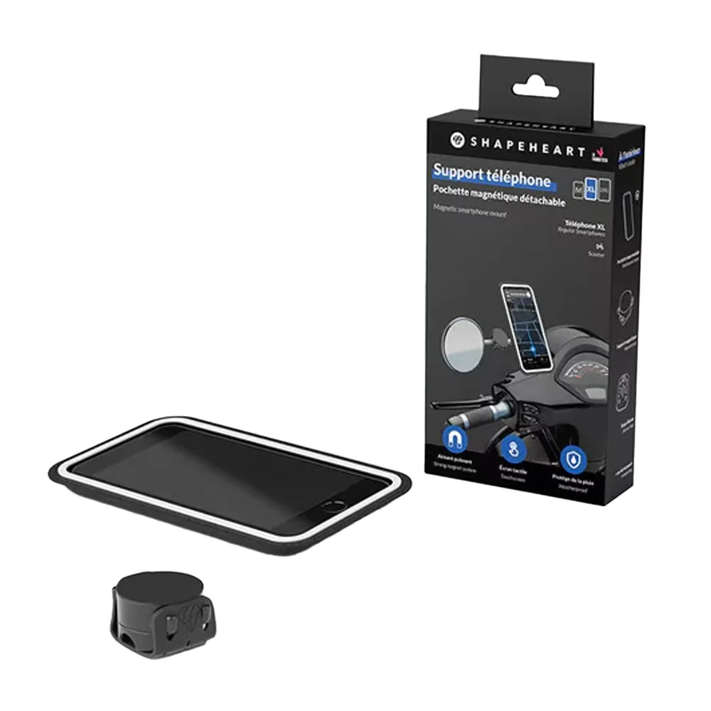 Φωτογραφία προϊόντος: GR Shapeheart Magnetic Smartphone Mirror Mount XL for Scooter έως 12 άτοκες δόσεις ή 24 δόσεις