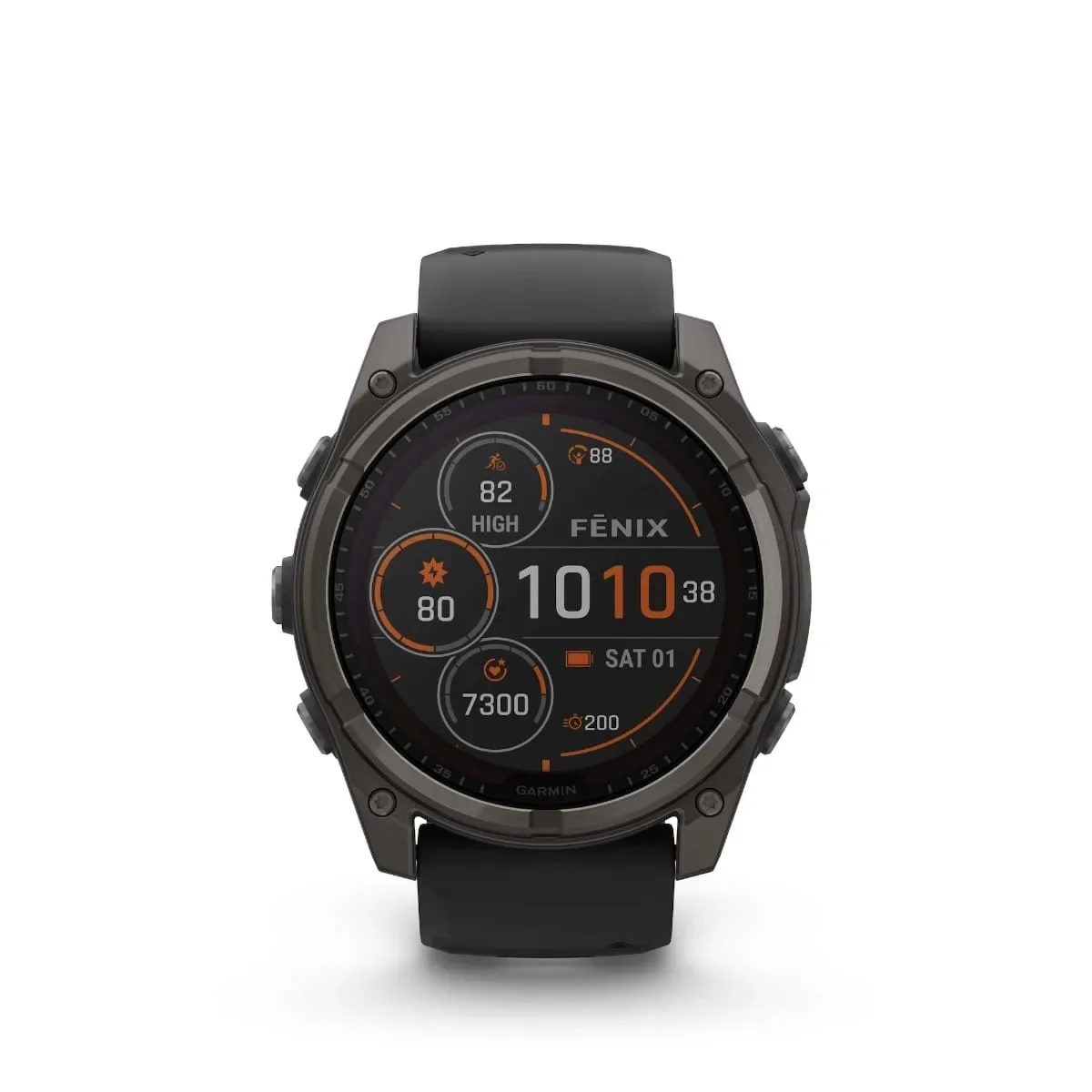 Φωτογραφία προϊόντος: Garmin fenix 8 51mm Solar Sapphire Titanium Carbon Gray with Black and Pebble Gray έως 24 άτοκες δόσεις