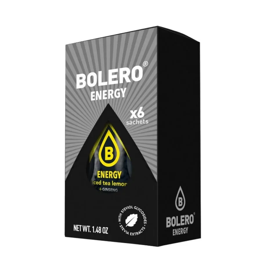 Φωτογραφία προϊόντος: Bolero Ενεργειακό Ρόφημα Iced Tea Lemon 6x7gr έως 12 άτοκες δόσεις ή 24 δόσεις