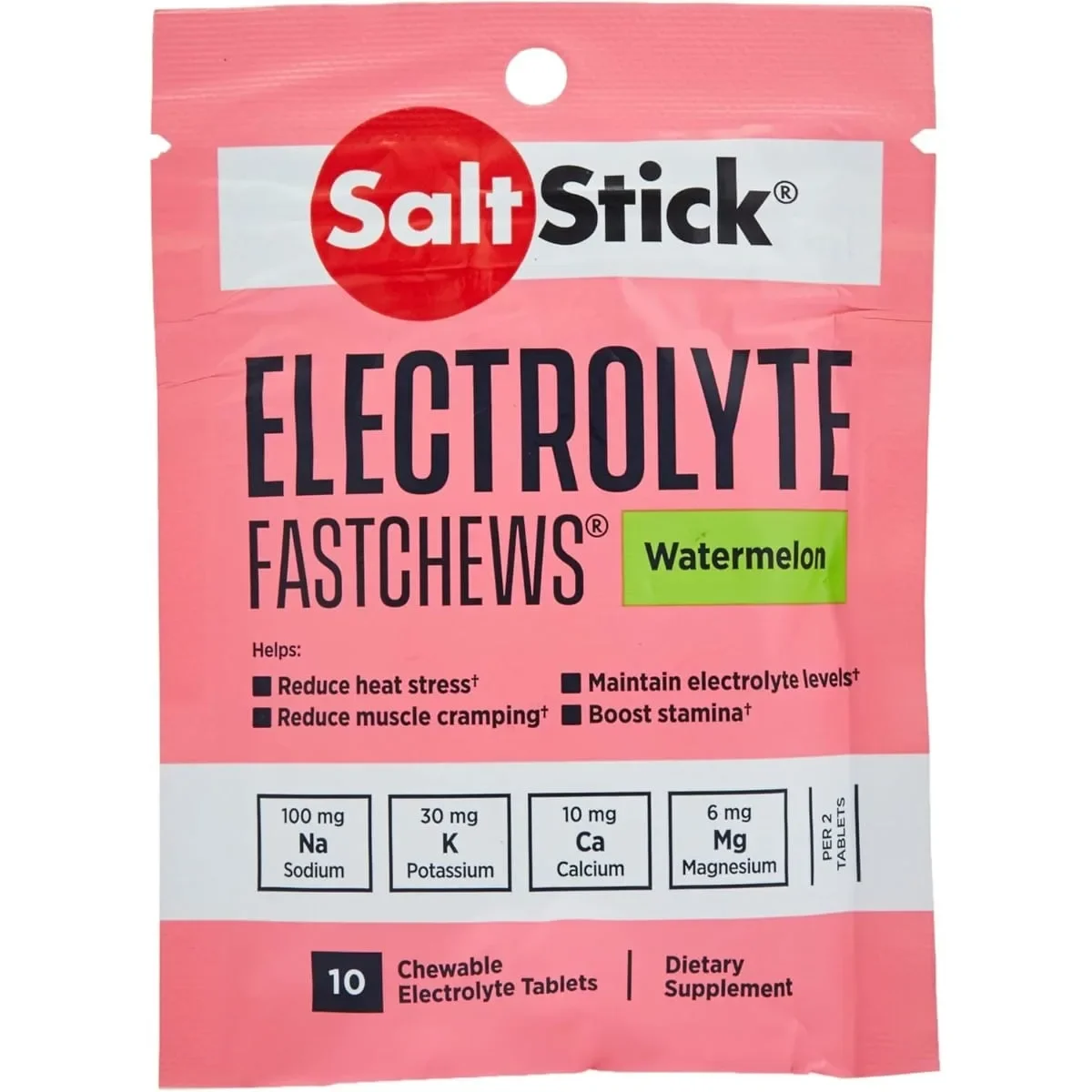Φωτογραφία προϊόντος: GR Saltstick Electrolyte Fastchews Watermelon έως 12 άτοκες δόσεις ή 24 δόσεις