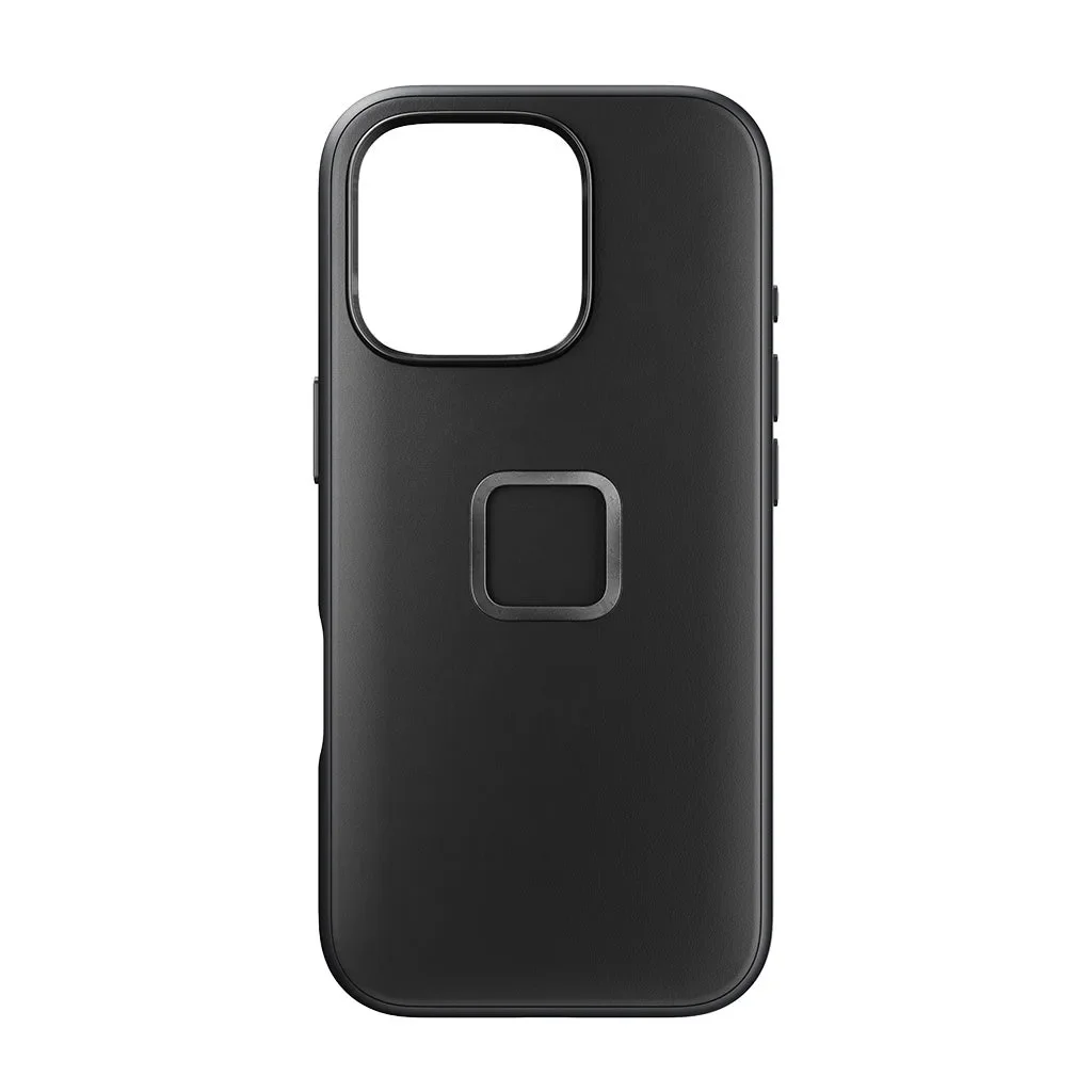 Φωτογραφία προϊόντος: GR Peak Design Everyday Clarino Case for iPhone 16 Pro Black έως 12 άτοκες δόσεις ή 24 δόσεις